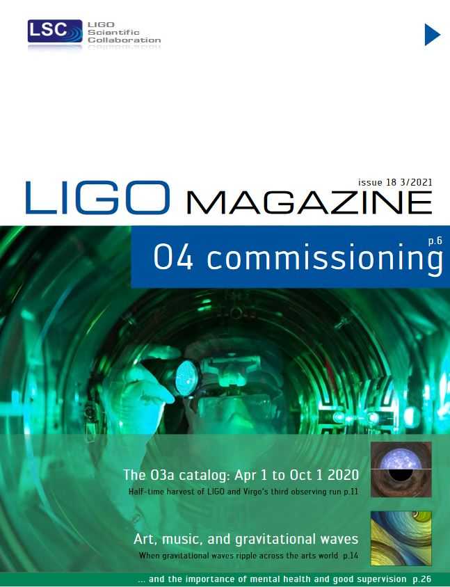News-Image 42 of: New LIGO Magazine Issue 18 is out