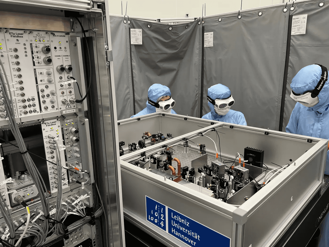 News-Image 1 of: Key technology for the Einstein Telescope reaches next milestone