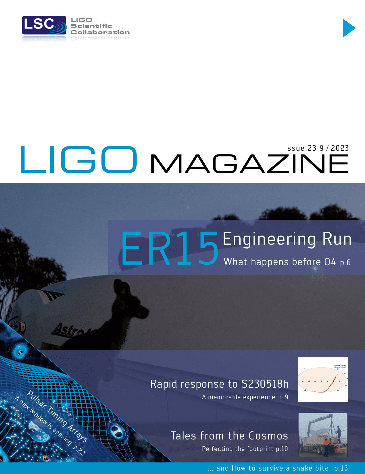News-Image 2 of: New LIGO Magazine Issue 23 is out
