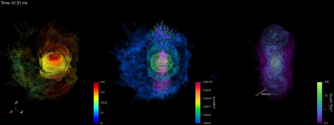 News-Image 0 of: What fuels the powerful engine of neutron star mergers?