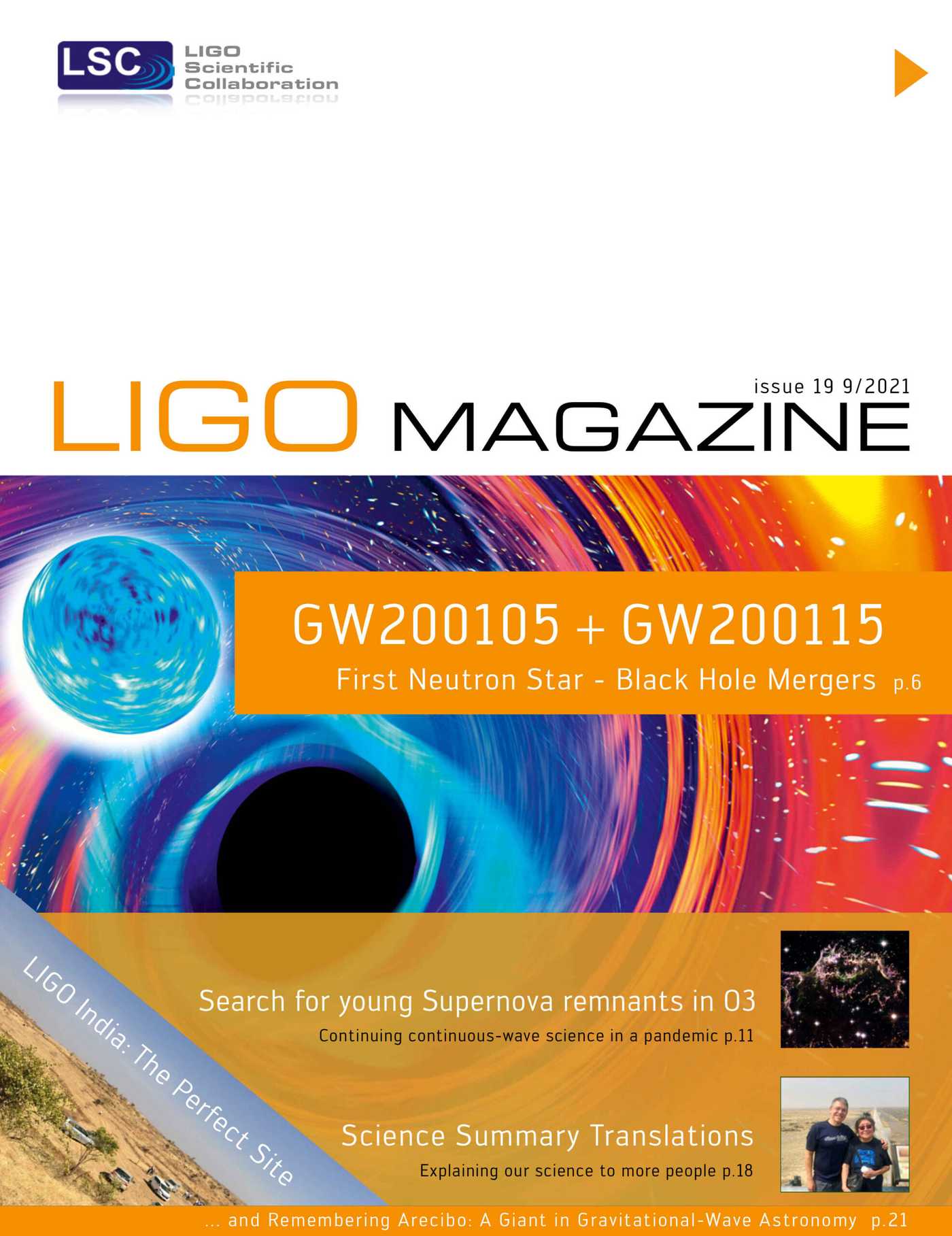 News-Image 21 of: New LIGO Magazine Issue 19 is out