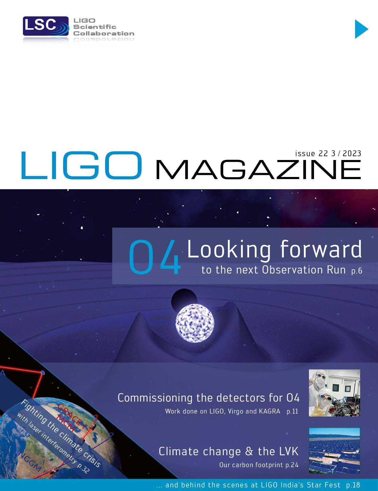 News-Image 1 of: New LIGO Magazine Issue 22 is out