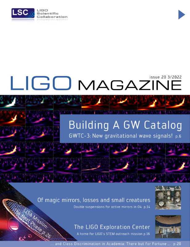 News-Image 6 of: New LIGO Magazine Issue 20 is out