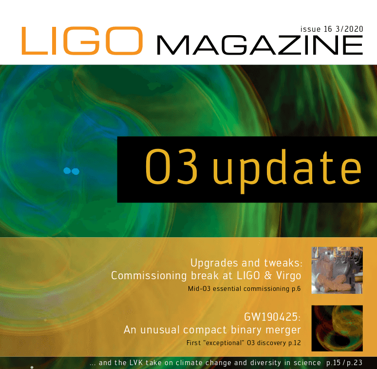 News-Image 59 of: The new LIGO Magazine Issue 16 is out!